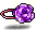 Purple Flower Headwrap