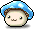 Blue Mushroom Hat