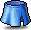 Blue Slit Skirt