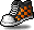 Orange Checkered Sneakz