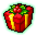 Christmas Present box (Red)